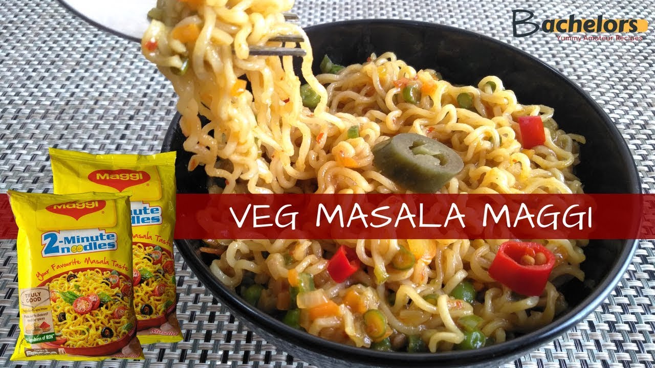 Veg Masala Maggi | Classic Maggi Masala Recipe | Quick & Easy Veg Maggi ...