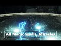 Demon's Souls Remake All Magic Spells, Miracles Effect