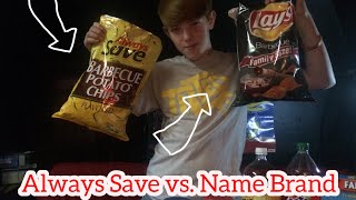 Always Save Food VS. Name Brand Food/ Which Is The Better Buy?