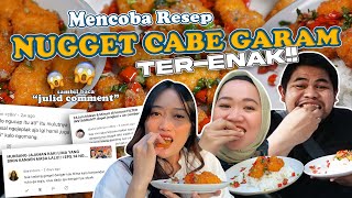 BACAIN KOMEN JULID NETIJEN SAMBIL MAKAN NUGGET CABE GARAM?! SENSASI NYA JADI MAKIN PEDES😱