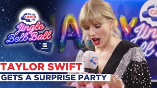 Taylor Swift Gets A Surprise Birthday Party | Capital's Jingle Bell Ball