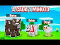 A CADA 1 MINUTO VIRAMOS UM ANIMAL NO MINECRAFT!! (Morph)