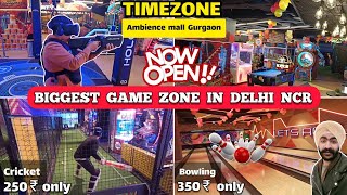 Ambience mall gurgaon game zone - Time zone gurgaon - NOW OPEN | Cricket, Bowling, Hologate VR games