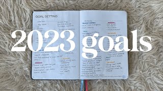 My 2023 Yearly Goals | Goal Setting & Motivation | Plan With Me | Aja Dang