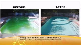 Payan Pool Service Walks Us Through Basic Pool Maintenance on The Approved Home Pro Show