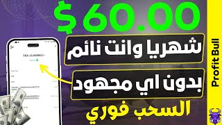 ازاي تكسب 60.00$ واكثر كل شهر  بدون خبرة او احالات والسحب في اي وقت | الربح من الانترنت