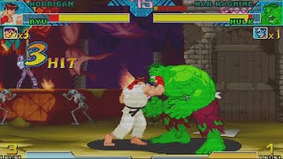 MVC1 FT5 Fightcade - alanmargolies88 (US) vs Caponte (US)