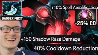 Miracle- Shadow Fiend Blink Dagger First Item - Yaphets's Build Returned Dota 2 7.07b