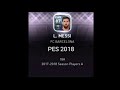 Lional Messi Evolution From PES 2017 to PES 2021🔥