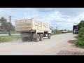 งานเทหินรองราง โครงการรถไฟทางคู่ที่บ้านโป่ง ballsat track building