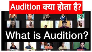 What is Acting Audition? Acting Class by Vinay Shakya | Lets Act,Mumbai