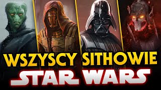 Wszyscy Sithowie (prawie 30) z Gwiezdnych wojen. Kto był kim? Star Wars Historie