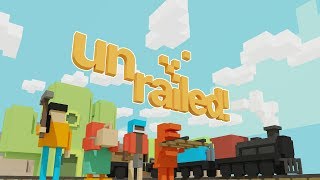 UNRAILED! | Racing a Train to Build a Railway | Multiplayer Chaos!