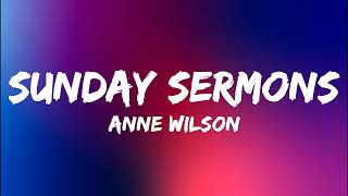 Anne Wilson   Sunday Sermons lyrics Official Music Video lyrics Rehoboth Lyrics1