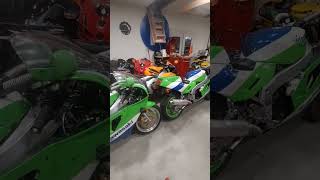 101 Garage, what's next / update.:) #youtubeshorts #facebook #zx7 #kawasaki #motorbike