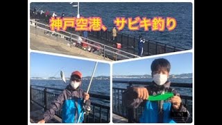 『神戸空港』サビキ釣り 小サバ祭り fishingmax神戸ハーバー店