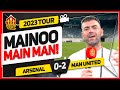 KOBBIE MAINOO SHINING LIGHT! Arsenal 0-2 Manchester United | Adam Reaction