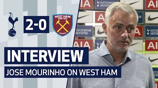 INTERVIEW | Jose Mourinho on West Ham Win