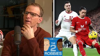 Liverpool, Man United's frustrating draw; Arsenal on top | The 2 Robbies Podcast (FULL) | NBC Sports