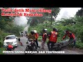 Detik-detik motor hilang kendali || tanjakan krakalan || crew krakalan @krakalanofficial