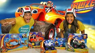 Blaze and the Monster Machines Toy Challenge ! || Toy Review || Konas2002