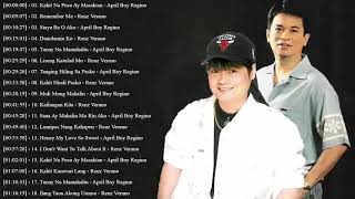April Boy Regino, Renz Verano Nonstop Songs -  Best of OPM TAgaLOg Love Songs Of all Time