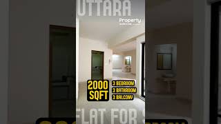 Sun-drenched 2000 SQFT Apartment For Sale In Uttara Sector 3