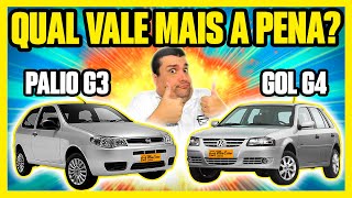 QUAL É O PIOR: PALIO G3 x GOL G4! (Comparativo de Carros Usados)