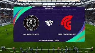 Orlando Pirates vs Cape Town Spurs live match