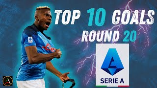 Top 10 Goals | Round 20 | Serie A 2022/23 | Osimhen AMAZING Volley 😱🔥🔥