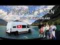 7 PEOPLE 1 VAN - IS SWITZERLAND FAMILY FRIENDLY