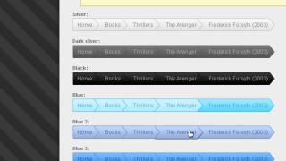 CSS breadcrumb preview