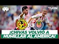 ¡Super Chivas! El rebaño goleó al Ame y se adueñó del Azteca | América vs Chivas - AP2012 | TUDN