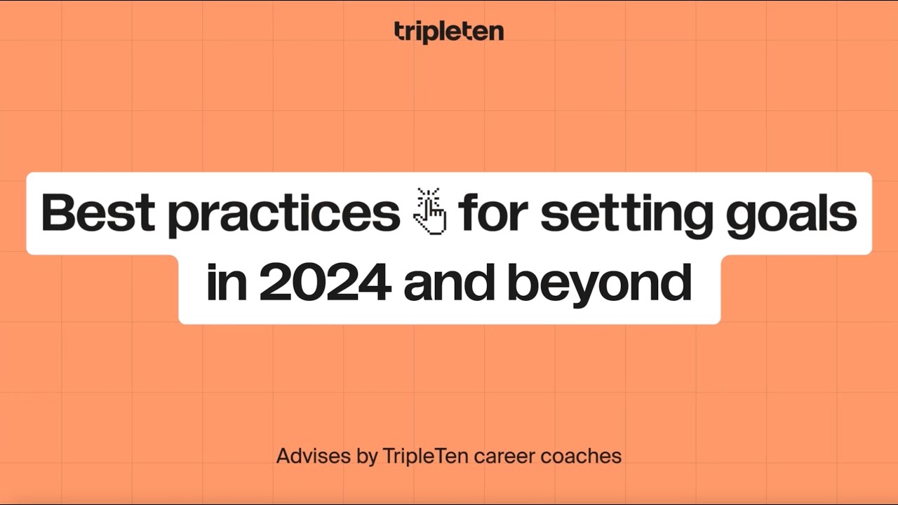 Best Practices For Setting Goals In 2024 - YouTube