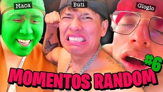 MOMENTOS RANDOM #6 con Buti, Glogloking, Macarius, Chiken y Gusgus🗣️🔥