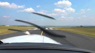 Brandensteinsebene - Start mit Piper P46T Meridian