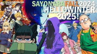 SAYONARA FALL 2024, HELLO WINTER 2025 ANIME! #livestream