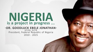 Insecurity: Dr Goodluck Jonathan Calls for Peaceful Co existence