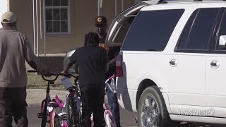 Mt. Moriah Disciples of Christ Church in Midland hands out food, bicycles to the community