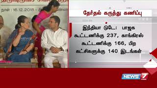 தமிழகத்தில் திமுக- காங்கிரஸ் கூட்டணி 39 தொகுதிகளையும் கைப்பற்றும் : C-voter கணிப்பு