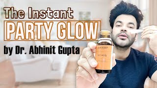 How to Get Party Glow at home | Learn how to do Glow peel at home by Dr Abhinit Gupta