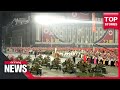 N. Korea stages military parade attended by Kim Jong-un mark 73rd founding anniversary