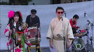 ドンパン節（中西レモン氏）　ジンタらムータ　2022年すみゆめ踊月夜　２日目　生演奏盆踊り２　東京都墨田区・隅田公園