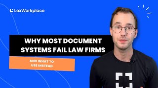Why Most Document Management Systems Fail Law Firms (And What to Use Instead)
