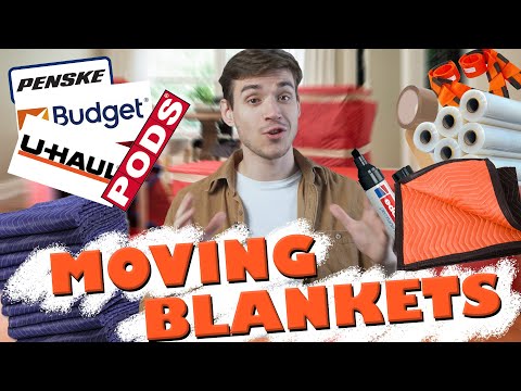 What can you use instead of moving blankets?