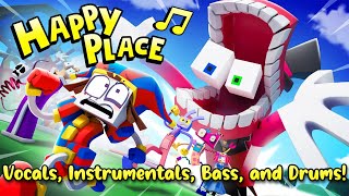 Every Layer of Happy Place (Normal, Instrumental, Vocal, Bass, and Drums) | TADC