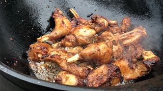 Маринованный кролик в казане на костре с секретным ингредиентом. Рецепты от Рината