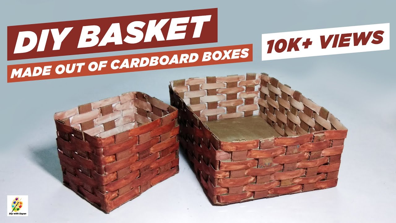 How To Make An Easter Basket Out Of A Cardboard Box At Nathan Ronk Blog