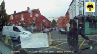 Fake Taxi smash in Dublin caught on dash cam