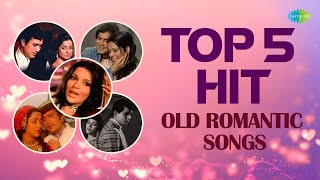 Top 5 Hit Old Romantic Songs | O Mere Dil Ke Chain | Bheegi Bheegi Raaton Mein | Chura Liya Hai